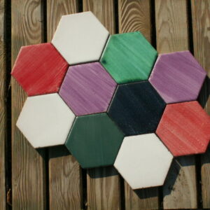 Azulejo artesanal esmaltado - Modelo 1