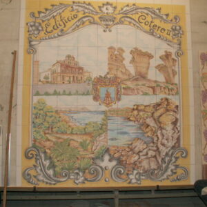 Azulejo artesanal esmaltado - Modelo 11