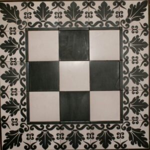 Azulejo artesanal esmaltado - Modelo 6