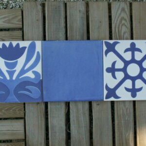 Azulejo artesanal esmaltado - Modelo 9
